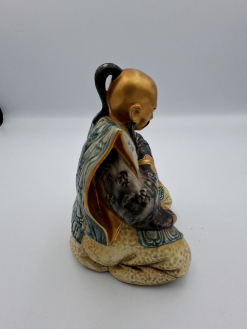 Vintage samurai warrier figur